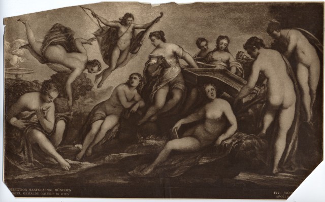 Hanfstaengl — Jacopo Tintoretto. Apollo und die Musen — insieme